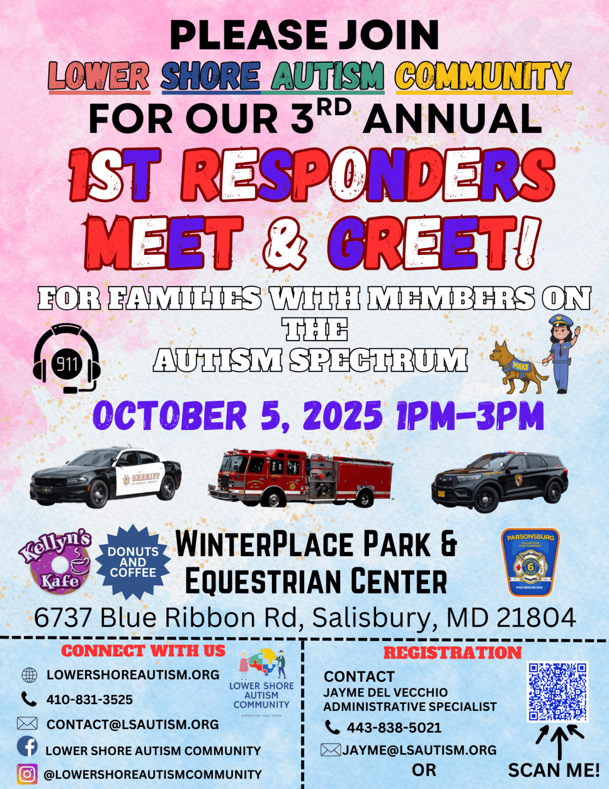 1st Responders Meet and Greet – Welcome to the Lower Shore Autism Community