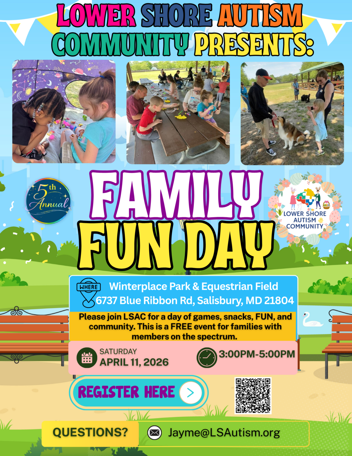 Family Fun Day 2026 – Welcome to the Lower Shore Autism Community